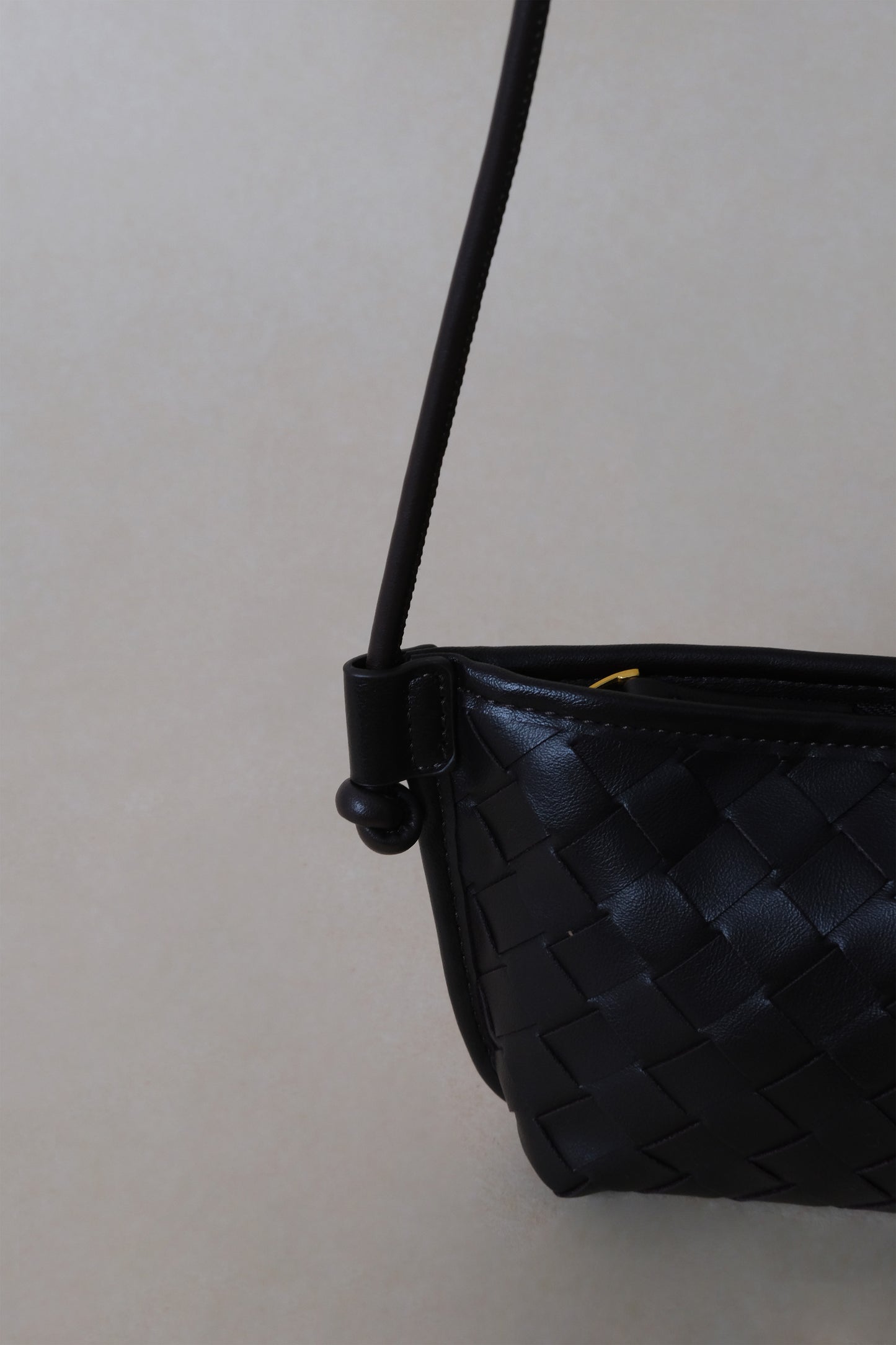Mini Artisan Satchel - Shinny Black Currant