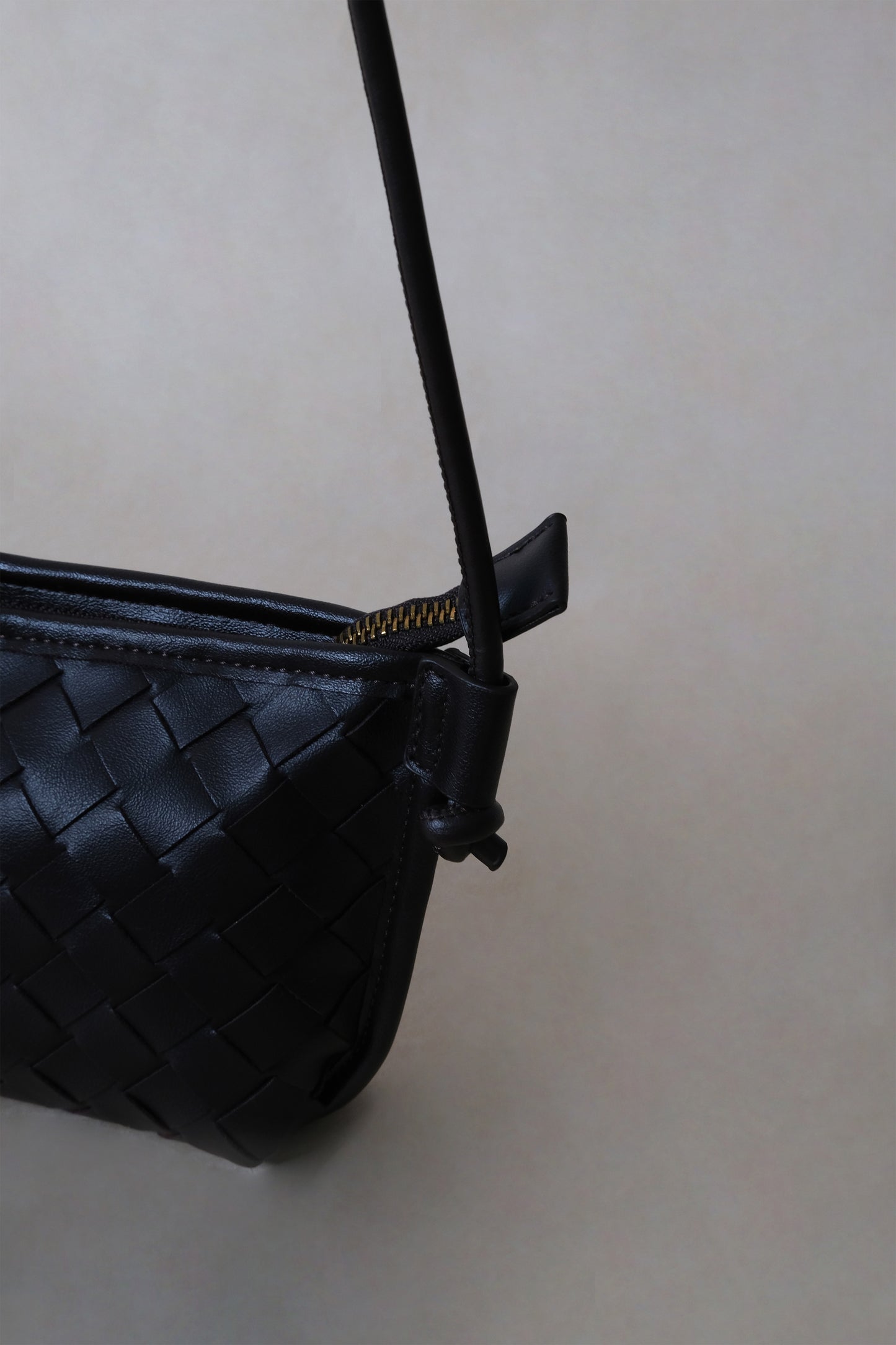 Mini Artisan Satchel - Shinny Black Currant