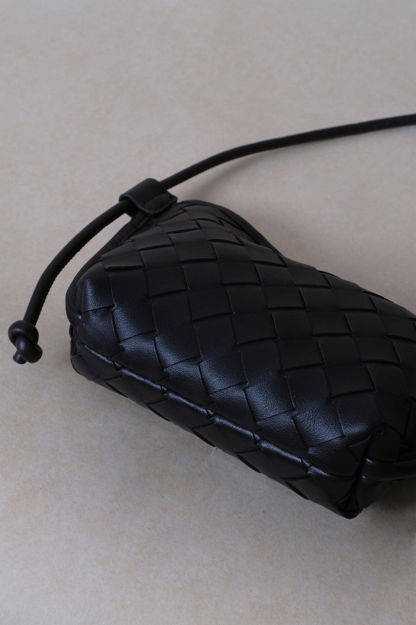 Mini Artisan Satchel - Shinny Black Currant