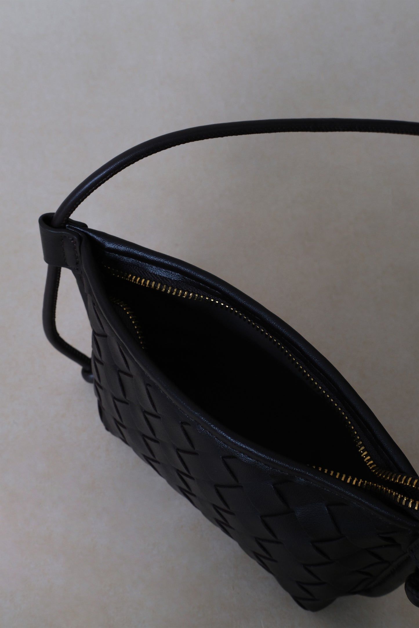 Mini Artisan Satchel - Shinny Black Currant