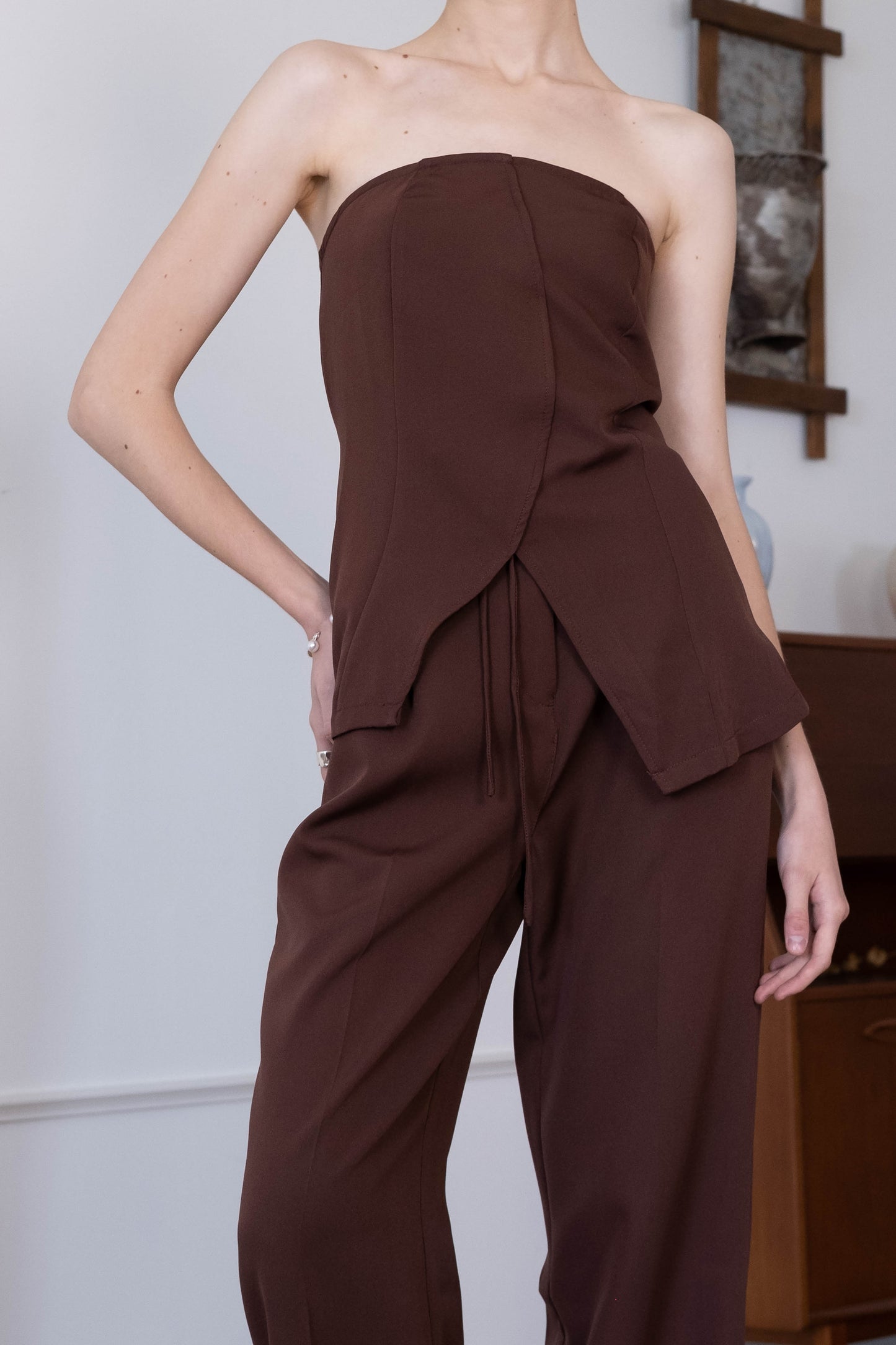 Chocolate Charm Two-Piece Set