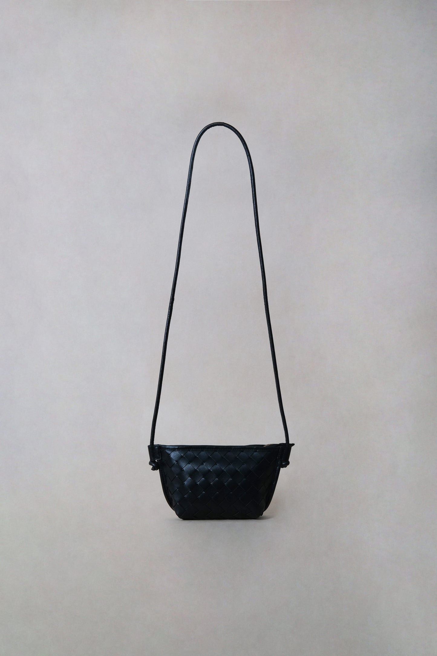 Mini Artisan Satchel - Shinny Black