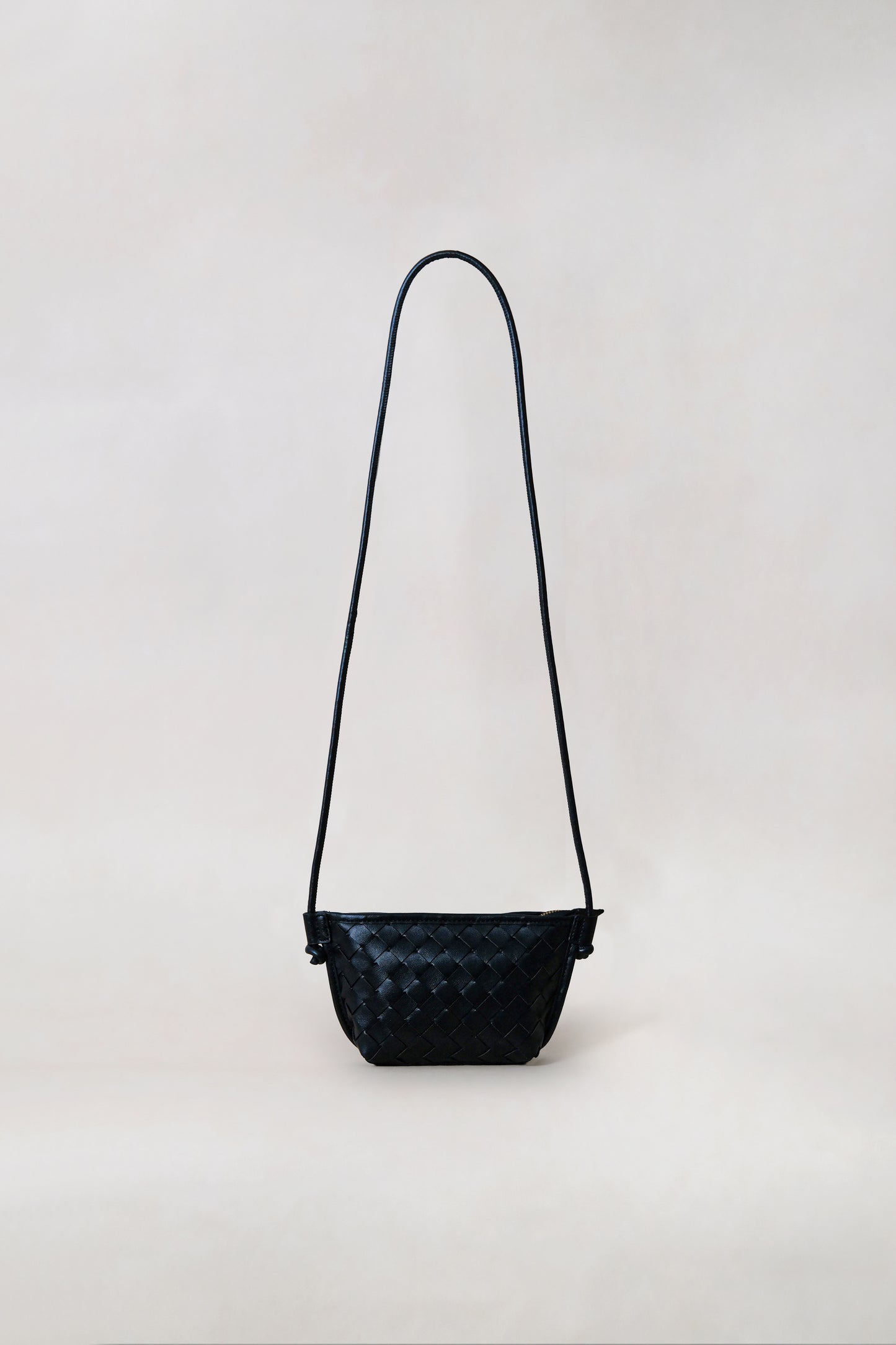Mini Artisan Satchel - Shinny Black