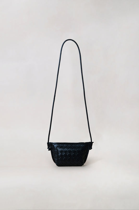 Mini Artisan Satchel - Shinny Black