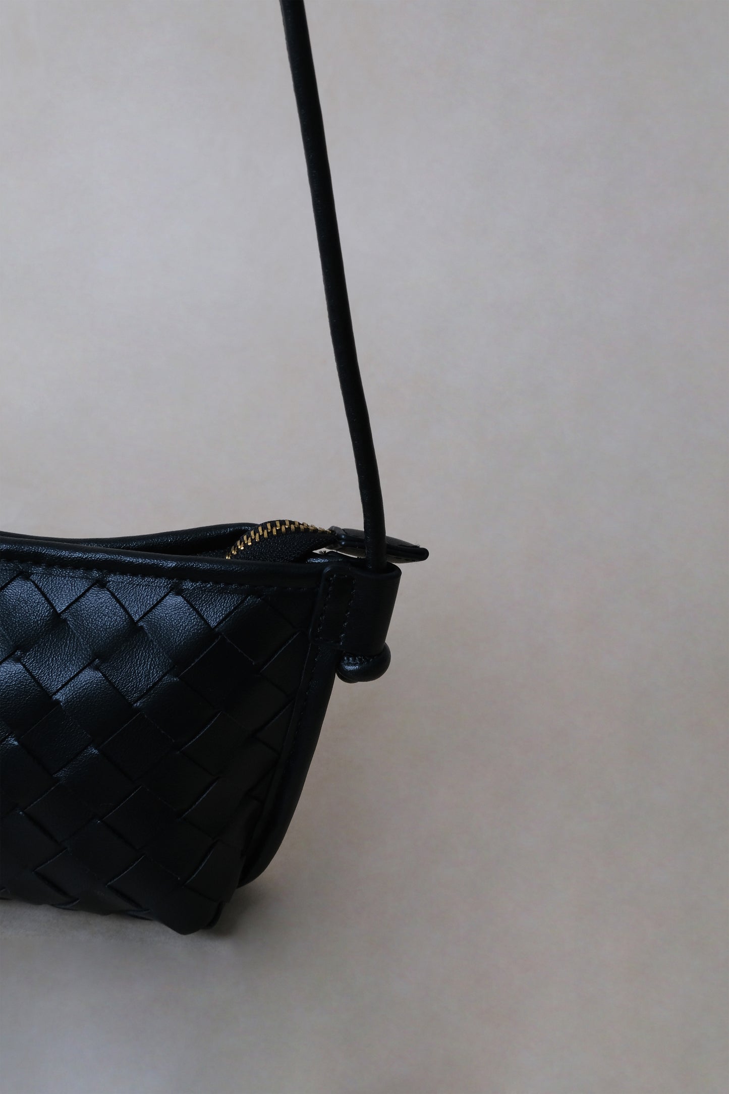 Mini Artisan Satchel - Shinny Black