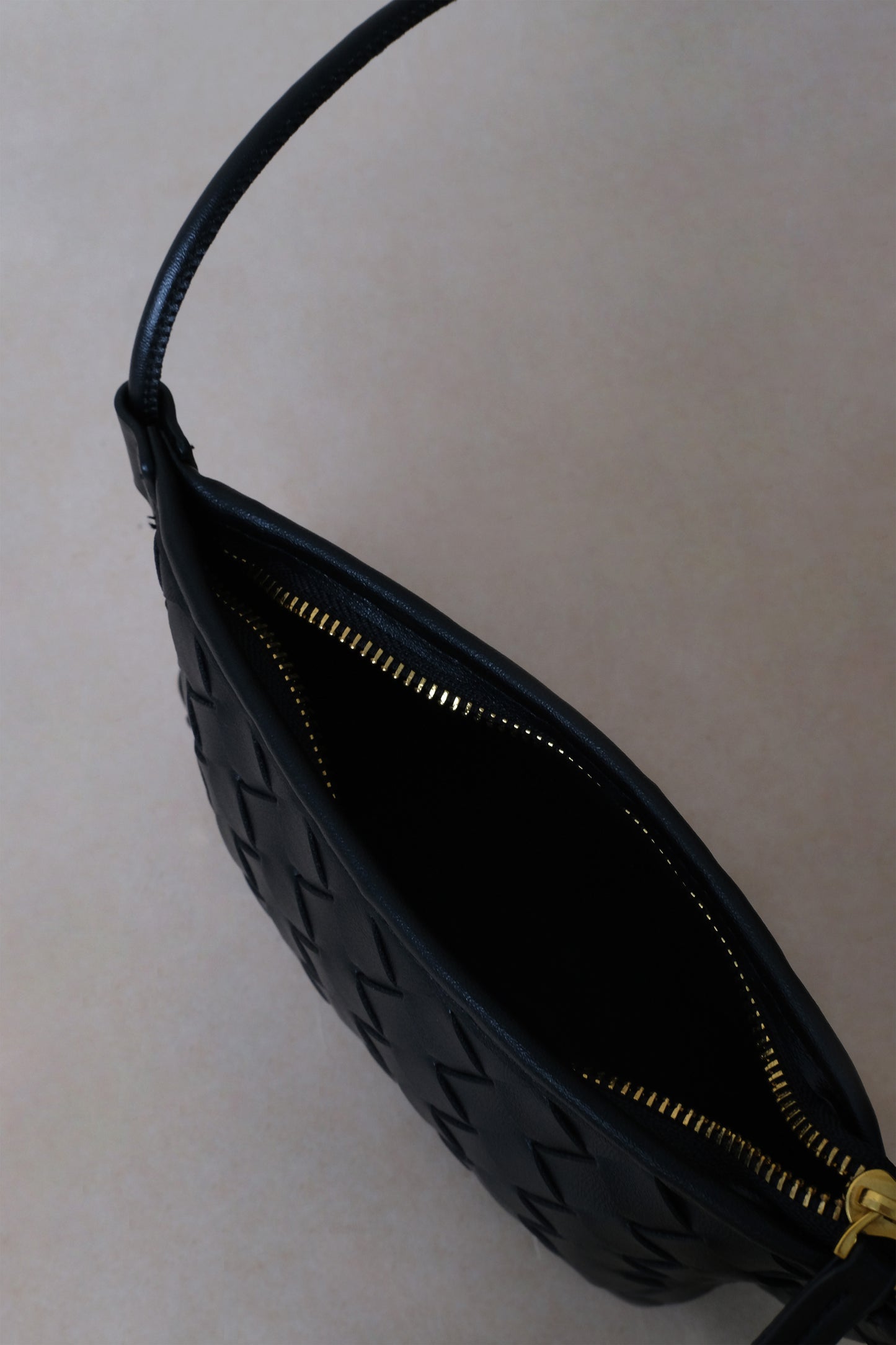 Mini Artisan Satchel - Shinny Black