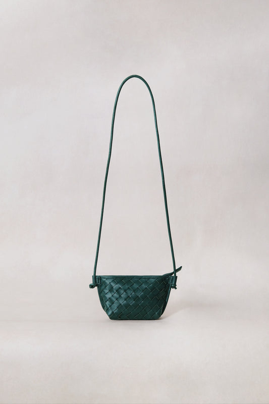 Mini Artisan Satchel - Emerald