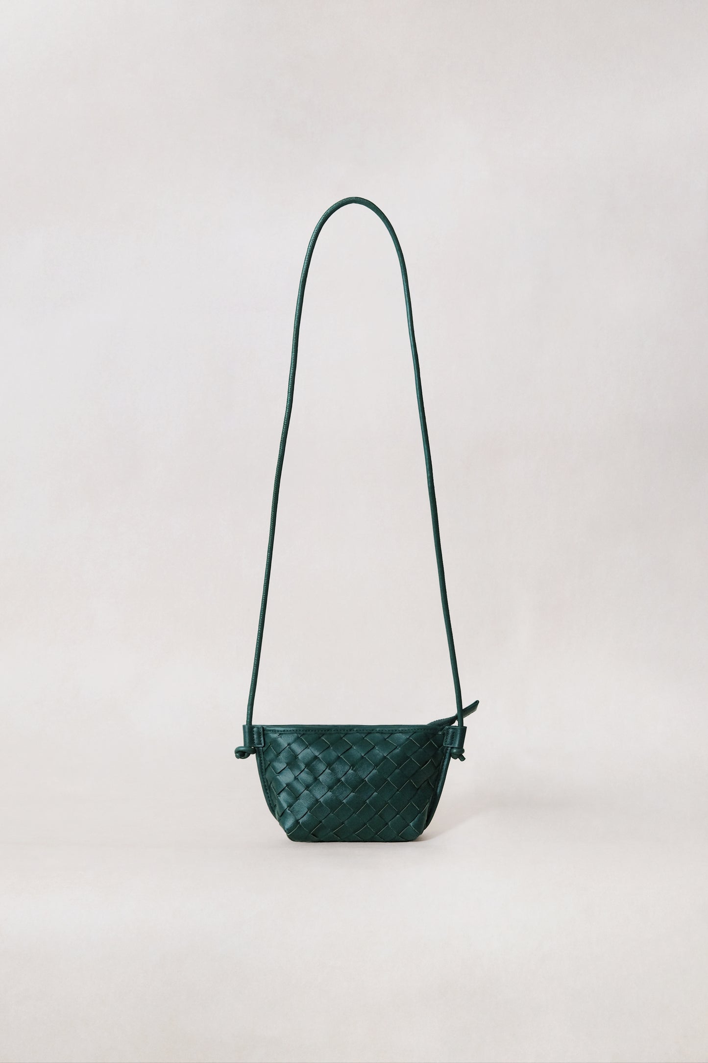 Mini Artisan Satchel - Emerald