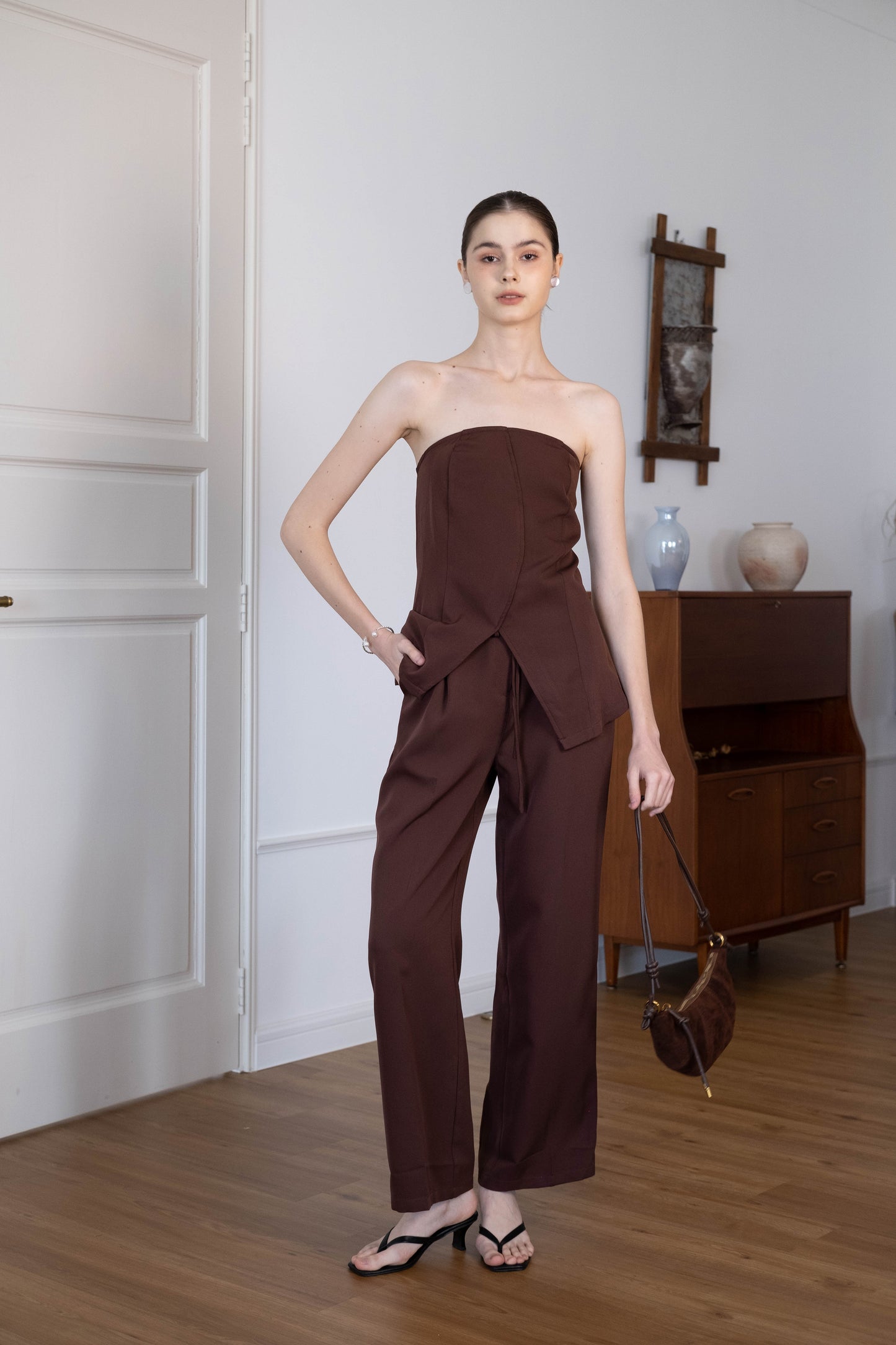 Chocolate Charm Two-Piece Set