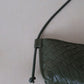 Mini Artisan Satchel - Shinny Olive Green