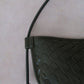 Mini Artisan Satchel - Shinny Olive Green