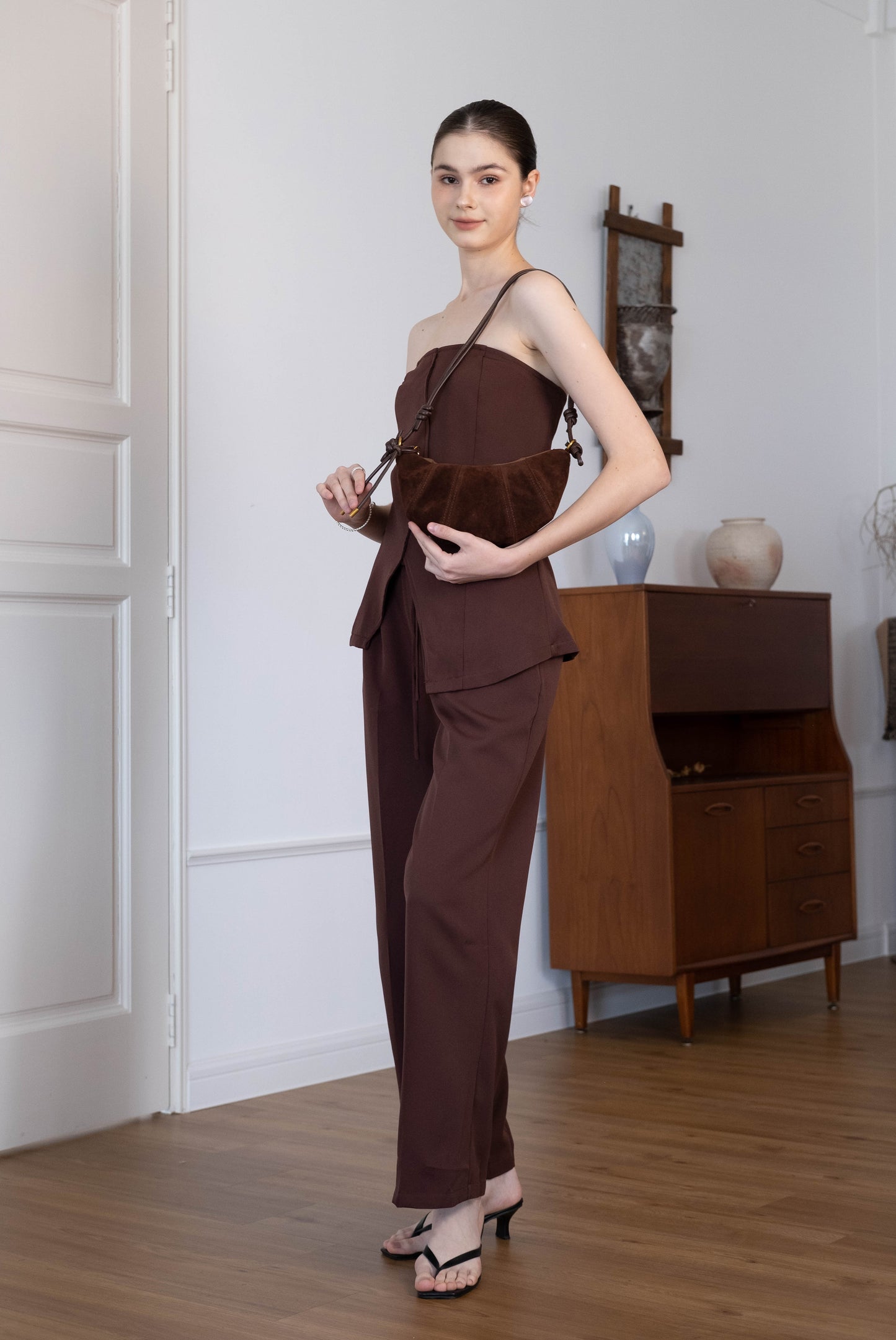 Chocolate Charm Two-Piece Set