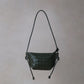 Mini Artisan Satchel - Shinny Olive Green