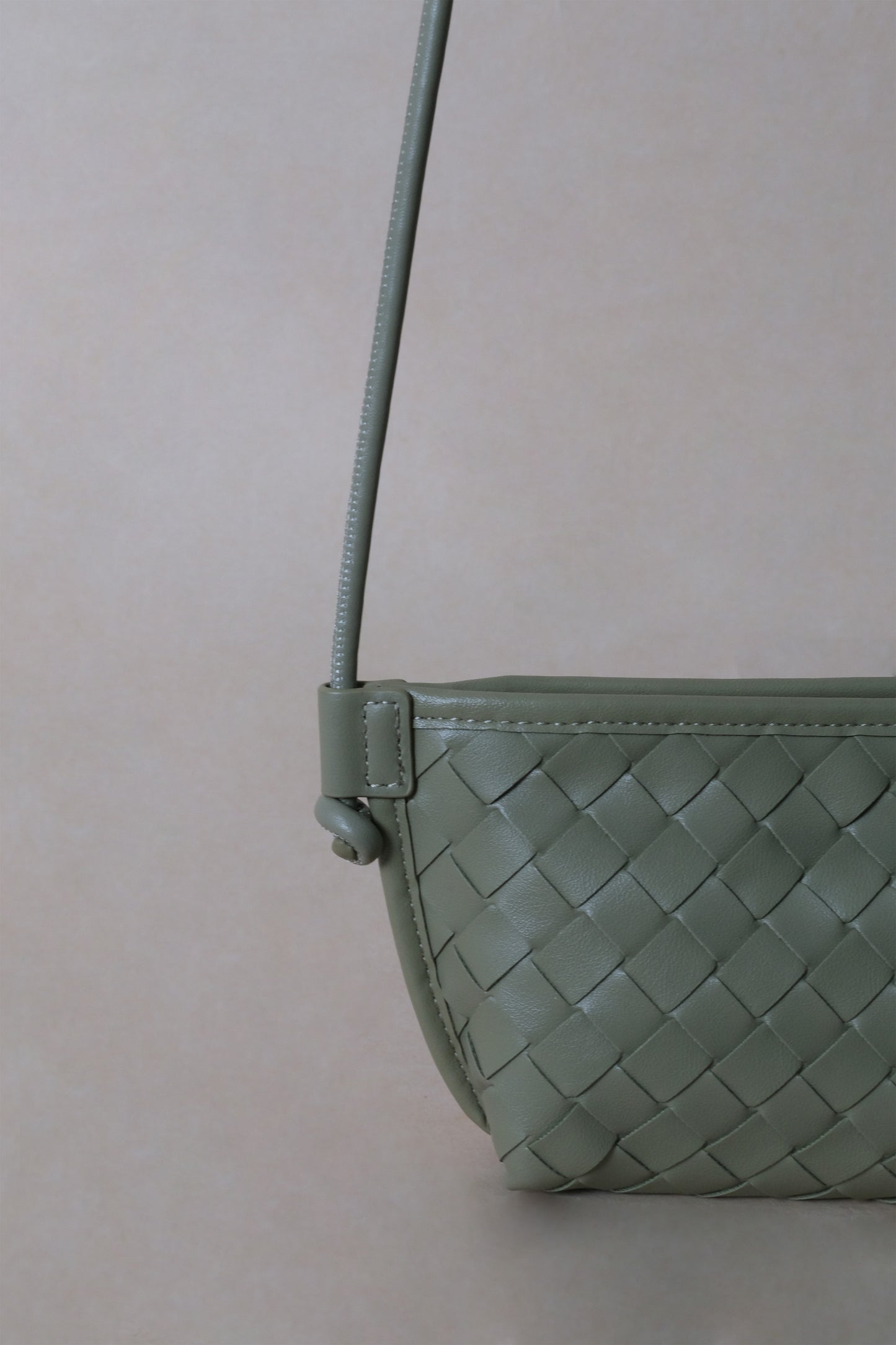 Mini Artisan Satchel - Mineral Green
