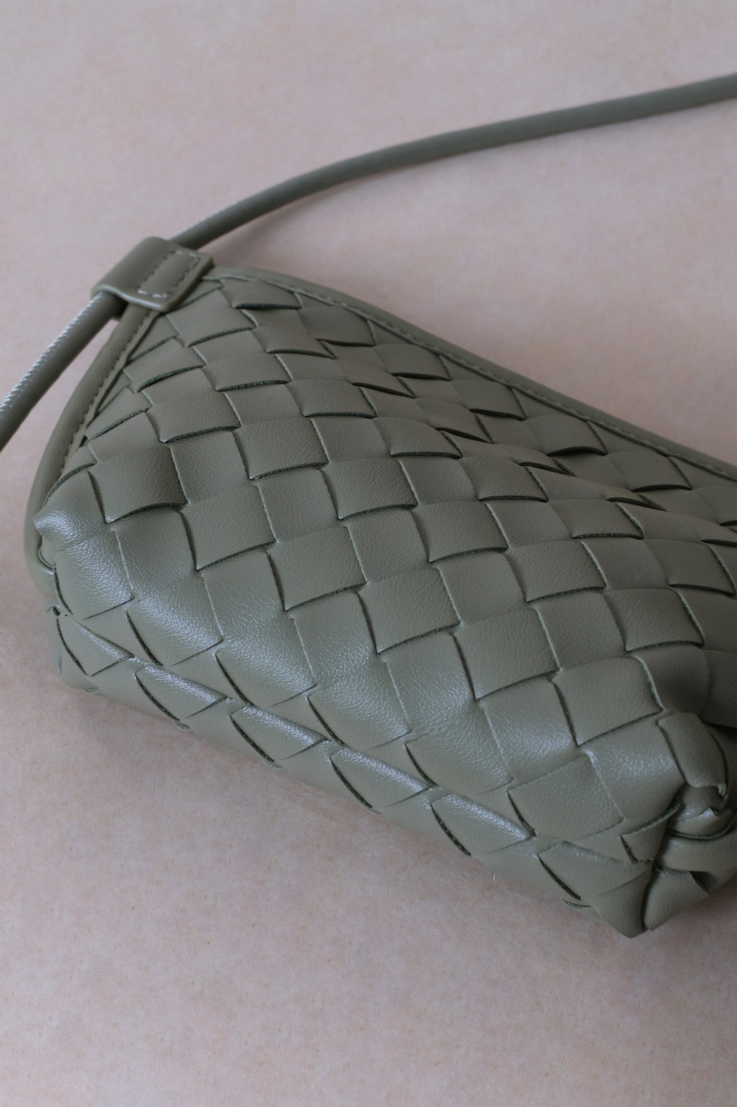 Mini Artisan Satchel - Mineral Green