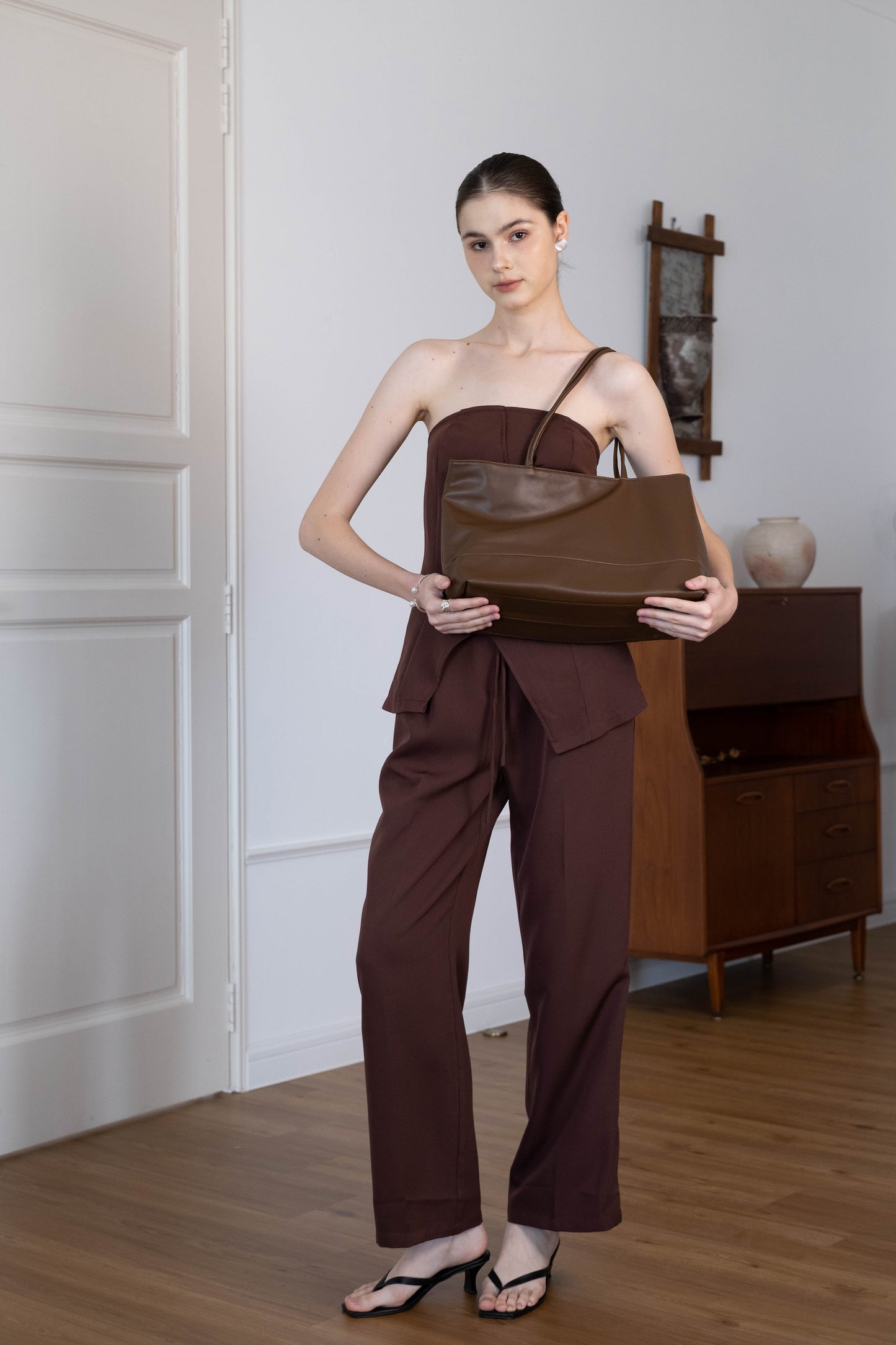 Maison Classic Tote - Coffee