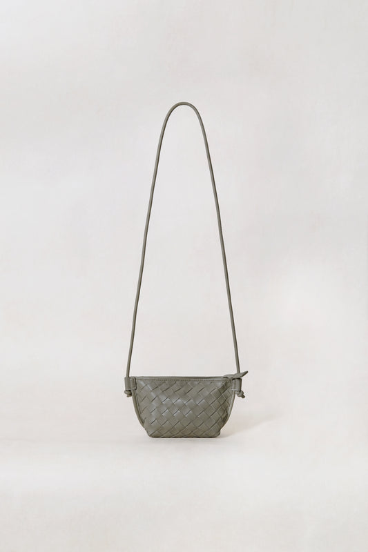 Mini Artisan Satchel - Shinny Earthy Green