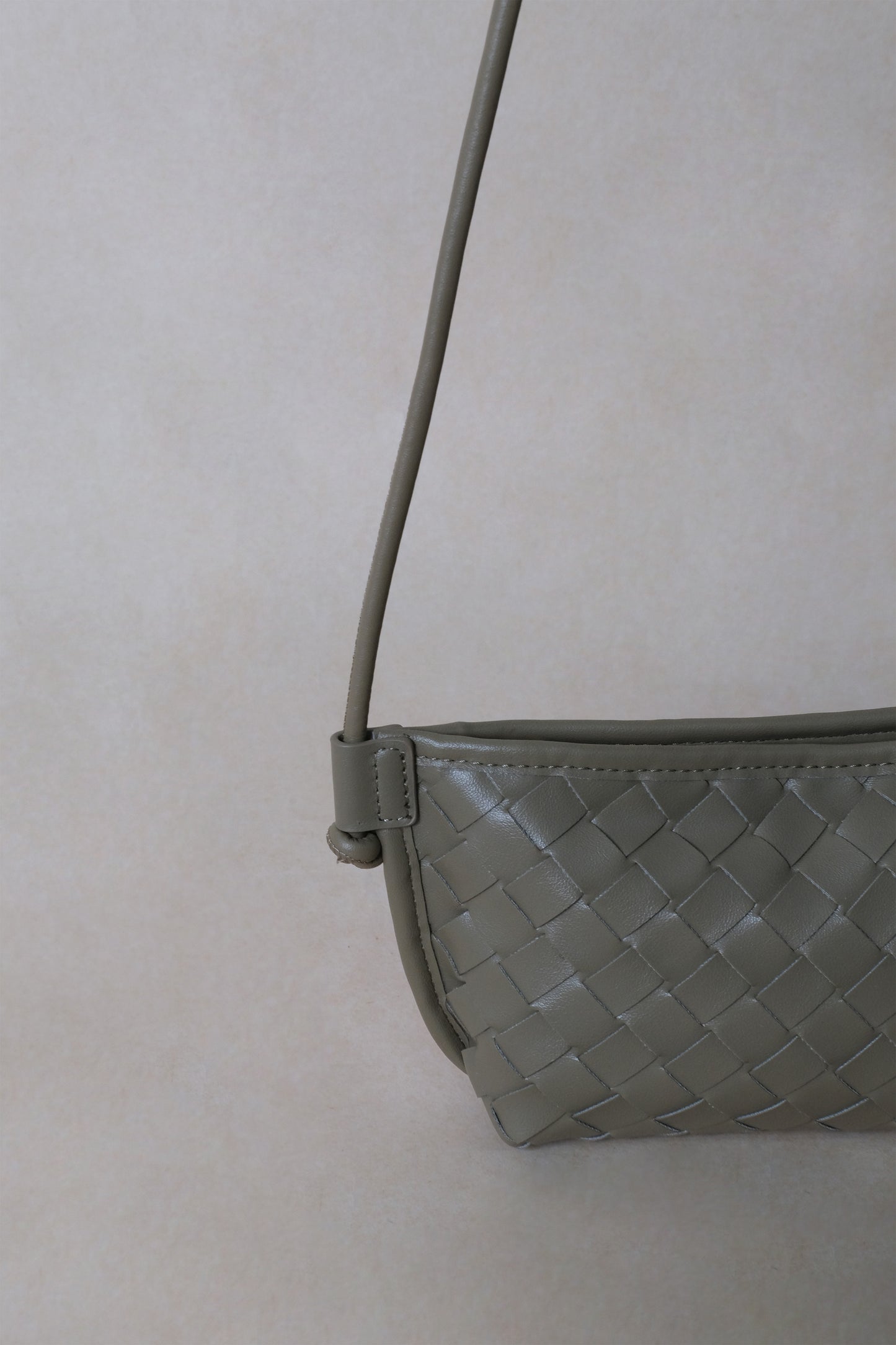 Mini Artisan Satchel - Shinny Earthy Green