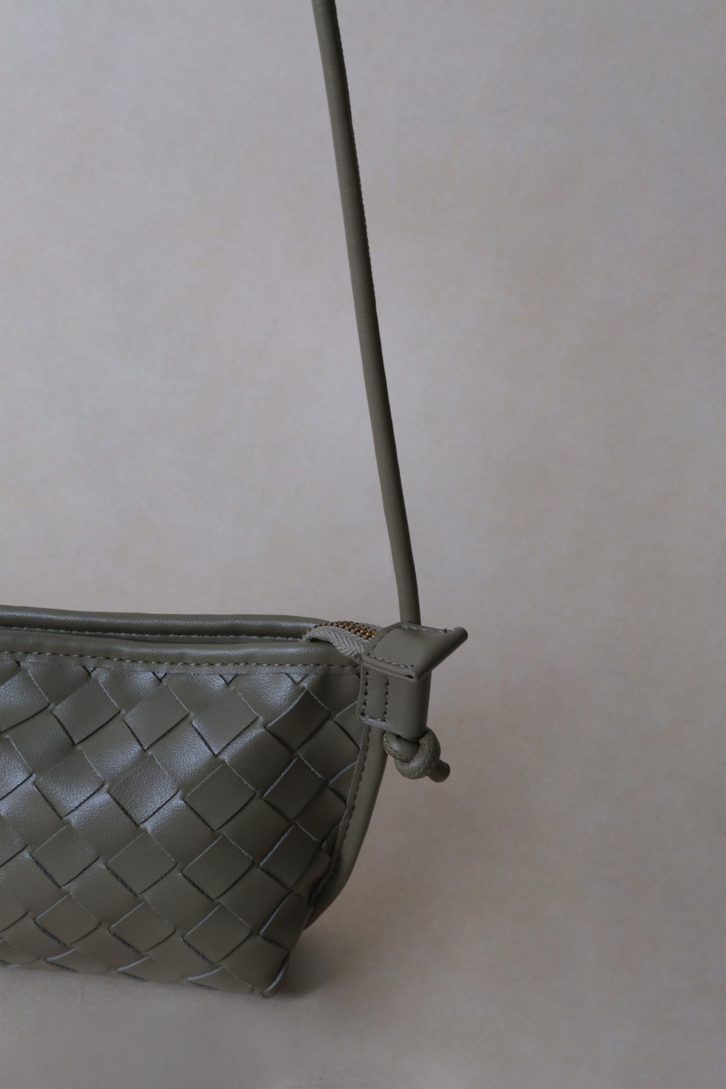 Mini Artisan Satchel - Shinny Earthy Green