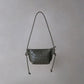 Mini Artisan Satchel - Shinny Earthy Green