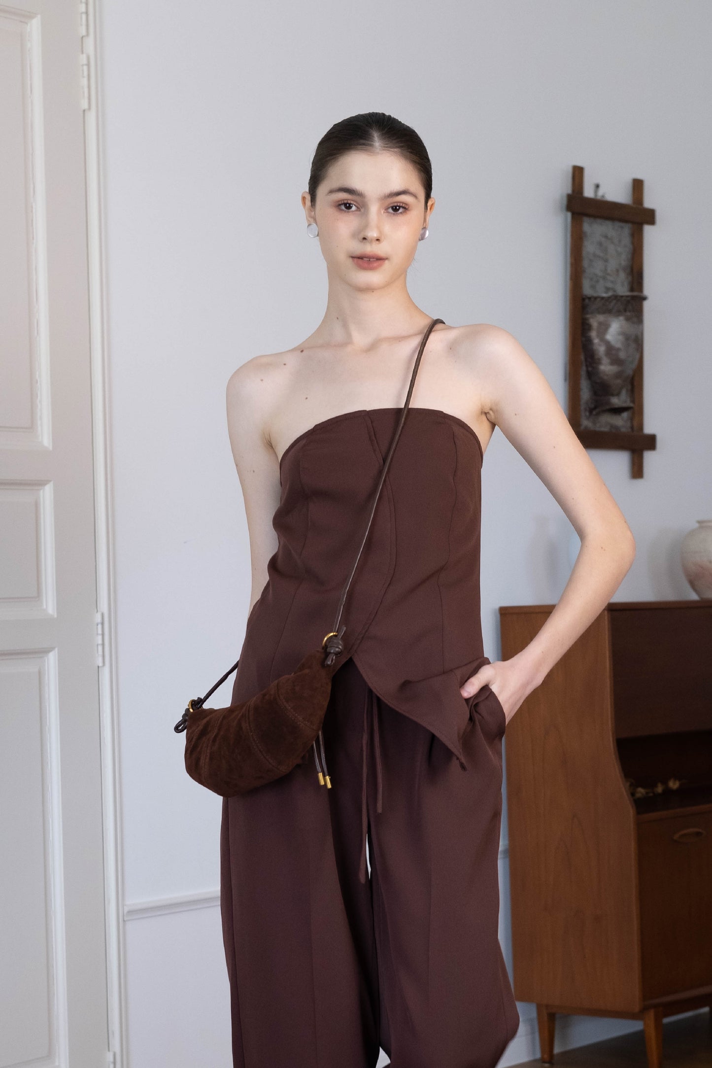 Chocolate Charm Two-Piece Set