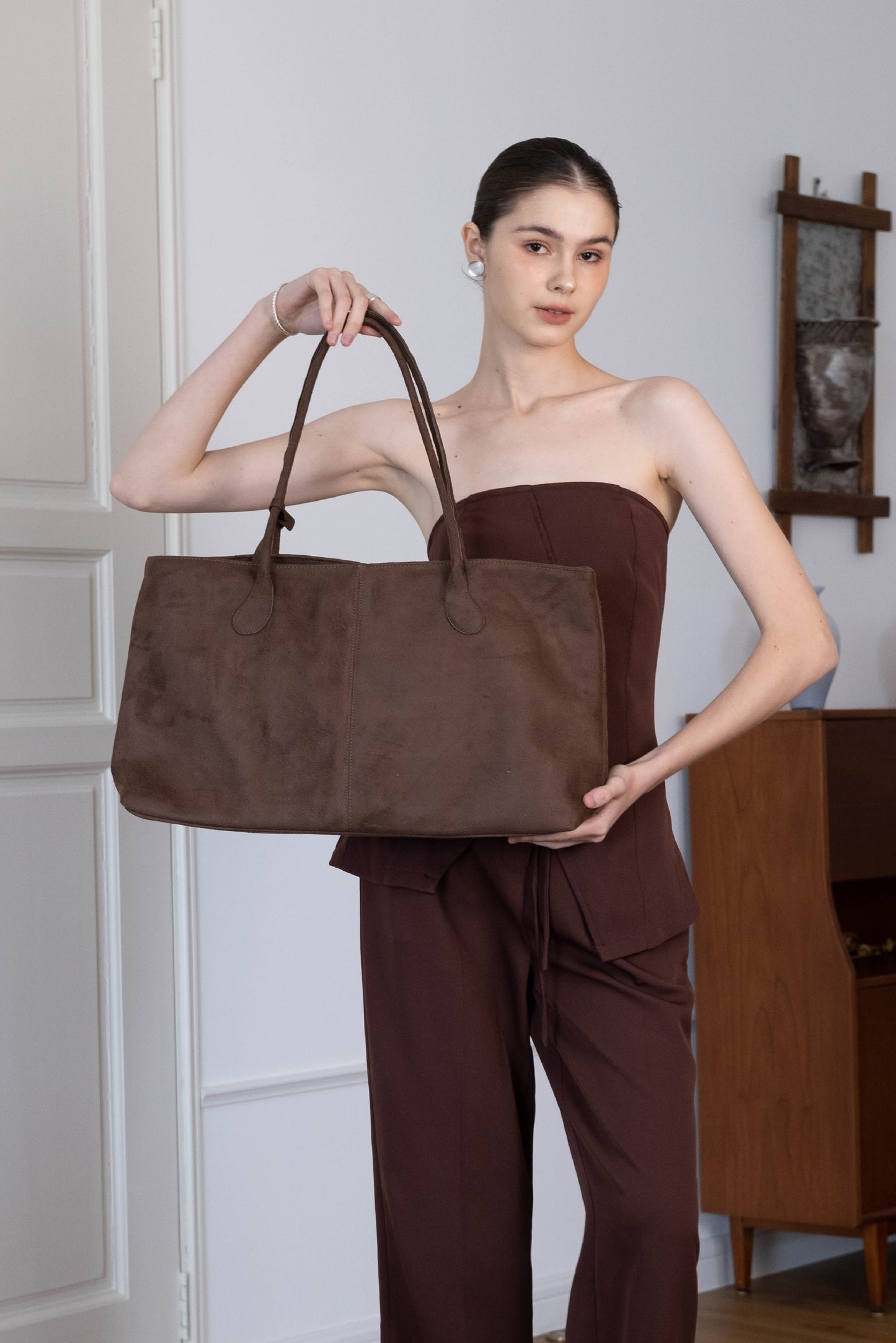 Opéra Classic Tote - Coffee