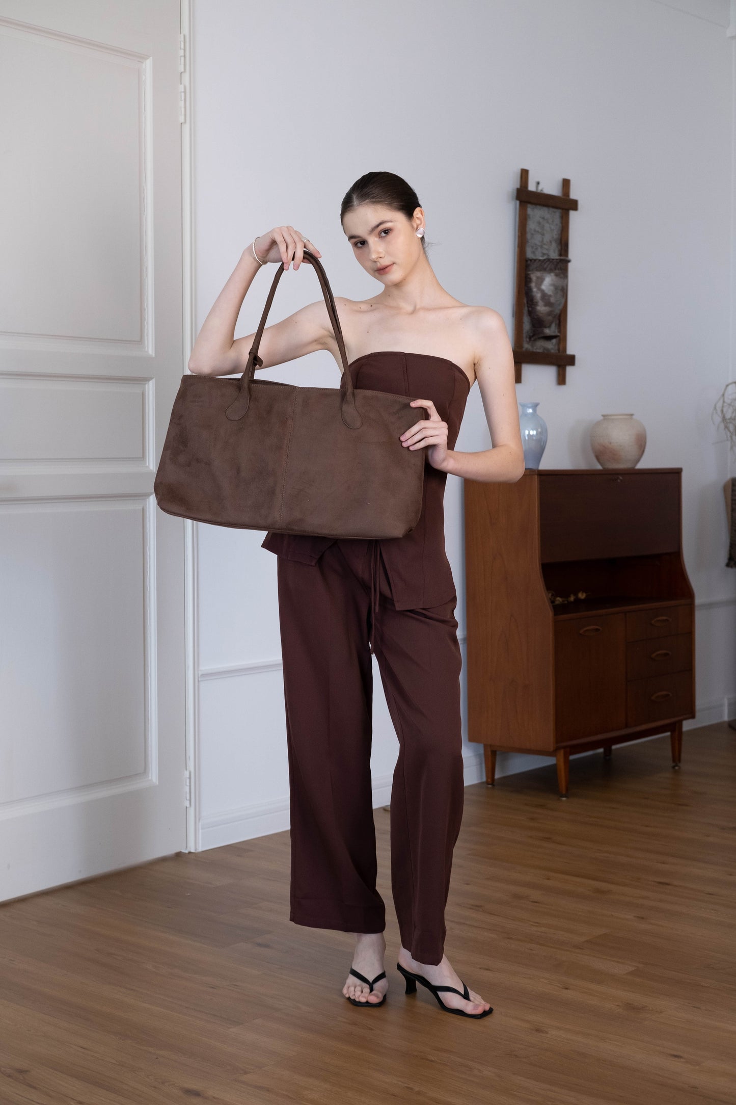 Opéra Classic Tote - Coffee