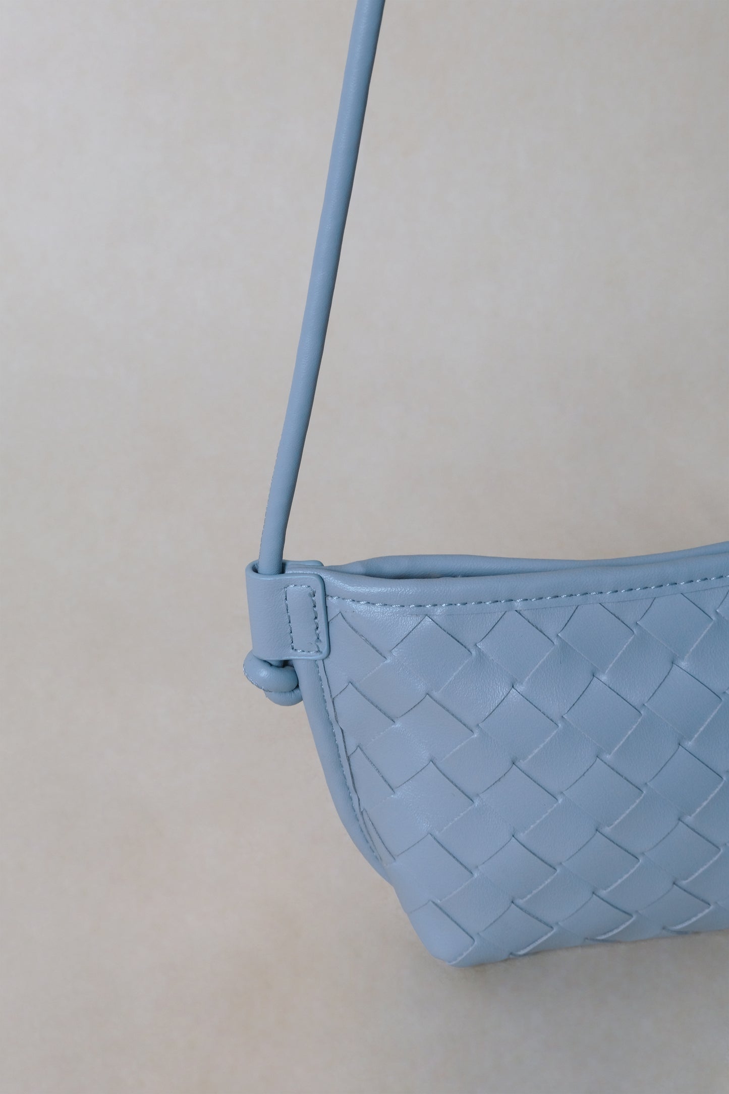 Mini Artisan Satchel - Dusty Blue