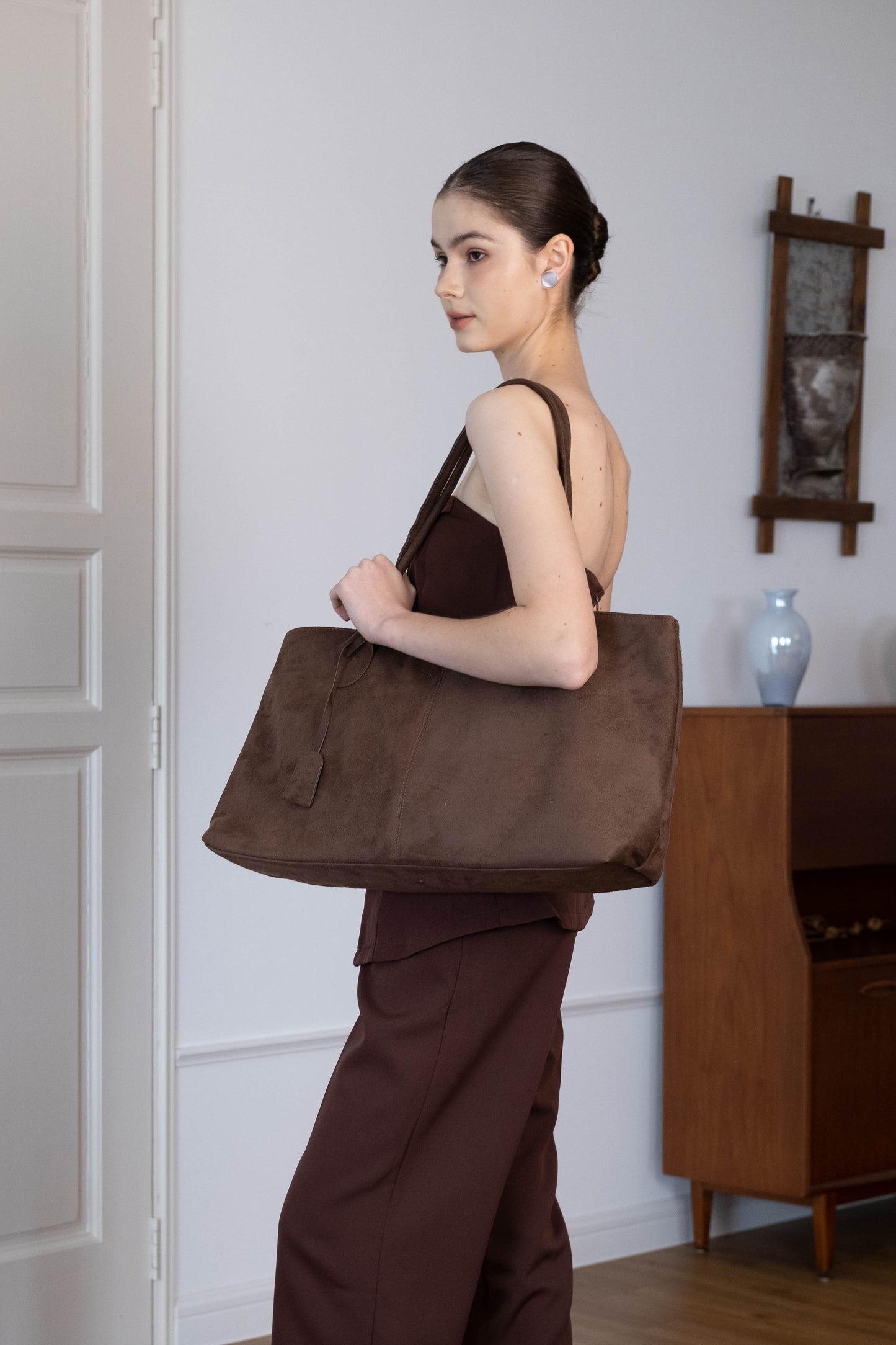 Opéra Classic Tote - Coffee