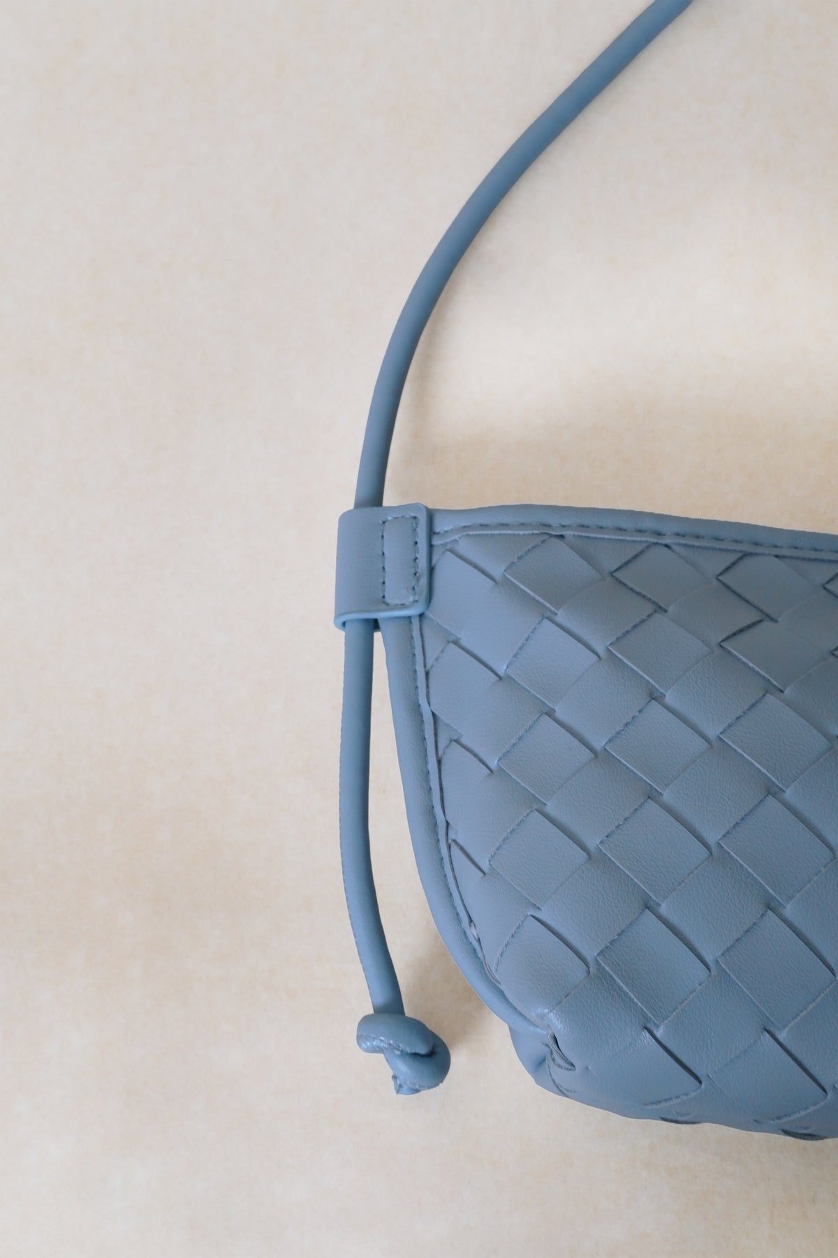 Mini Artisan Satchel - Dusty Blue