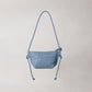 Mini Artisan Satchel - Dusty Blue