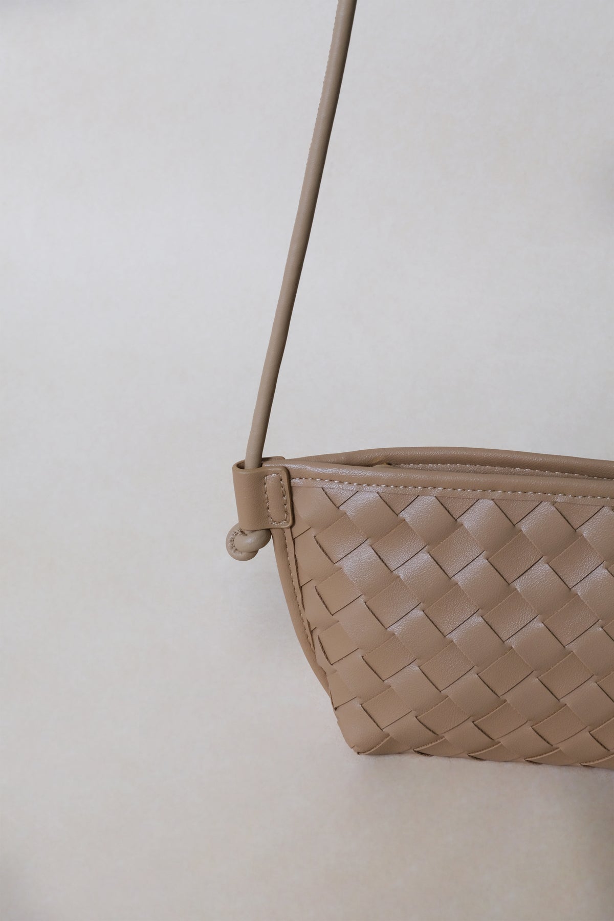 Mini Artisan Satchel - Almond