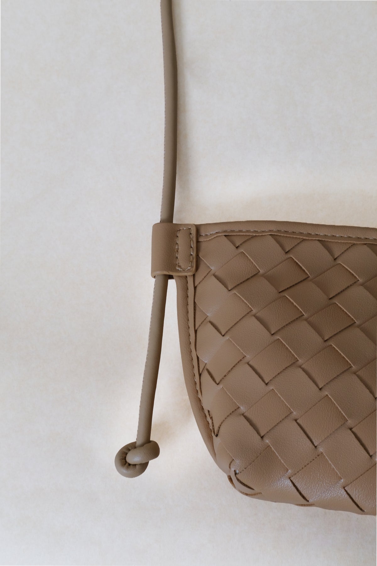 Mini Artisan Satchel - Almond