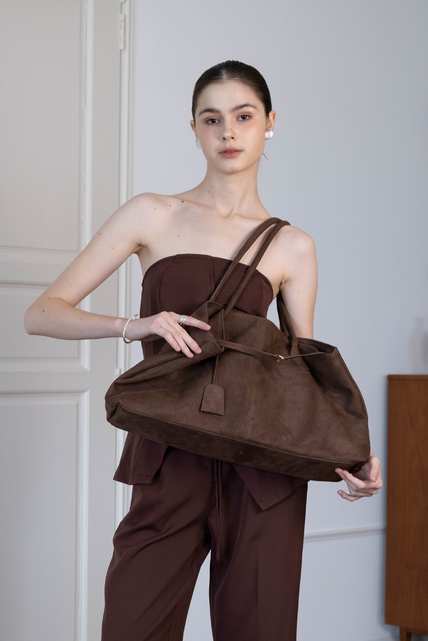 Opéra Classic Tote - Coffee