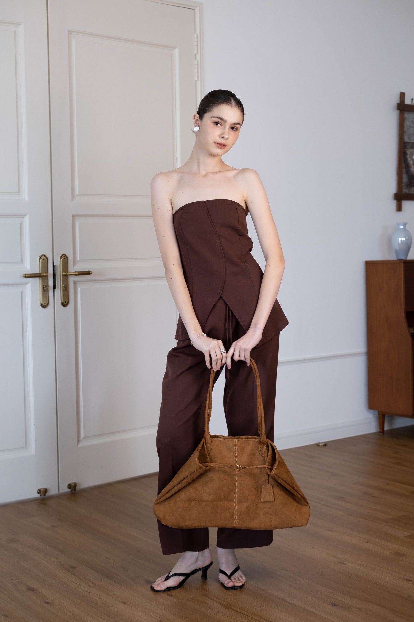 Opéra Classic Tote - Chestnut