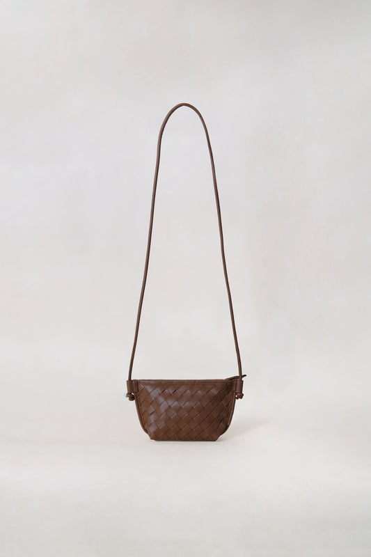 Mini Artisan Satchel - Shinny Chestnut