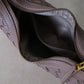 Artisan Elegance Crescent Bag - Greyish Brown