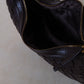 Artisan Elegance Crescent Bag - Black Currant
