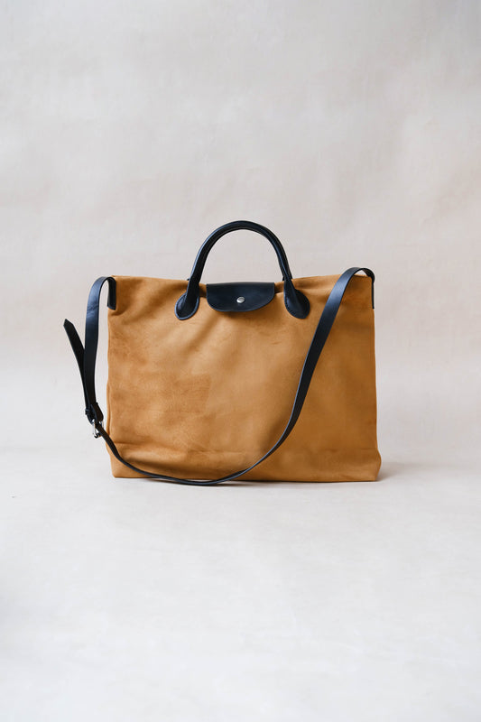 The Large Parisian Bag In Mustard Brown