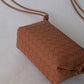 Artisan Elegance Box Bag - Shinny Chestnut