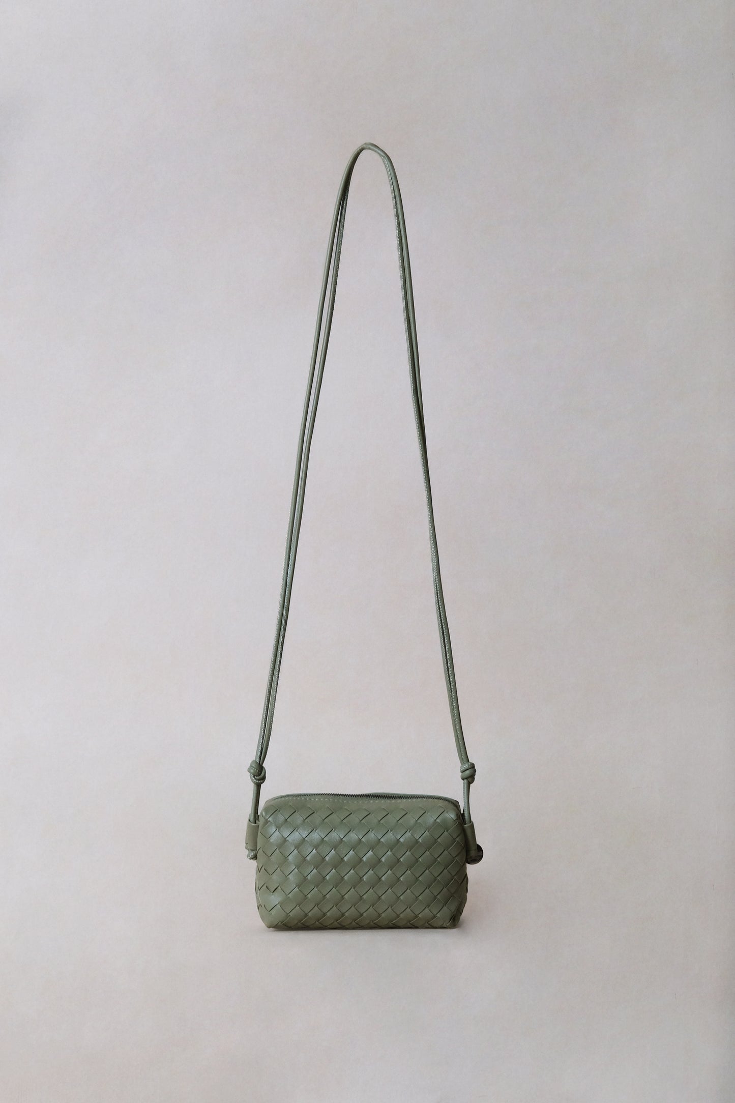 Artisan Elegance Box Bag - Mineral Green