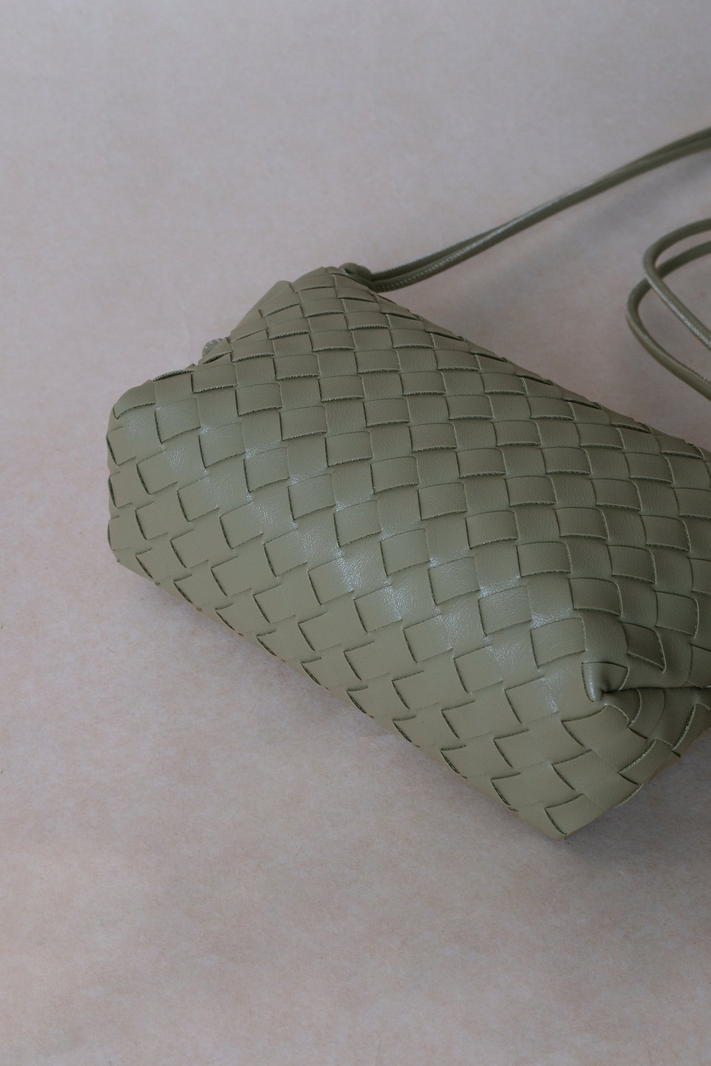 Artisan Elegance Box Bag - Mineral Green