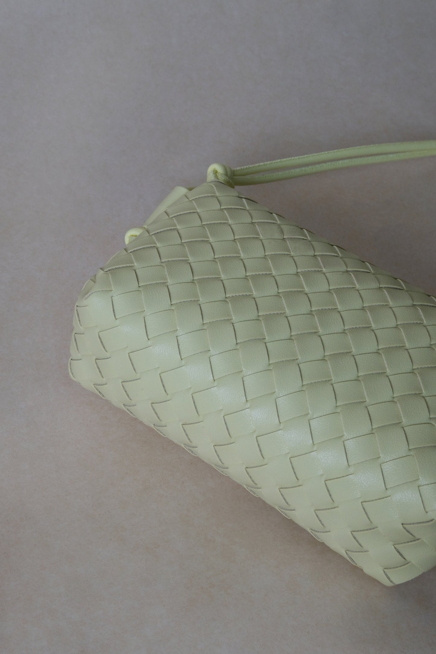 Artisan Elegance Box Bag - Lemon Sorbet