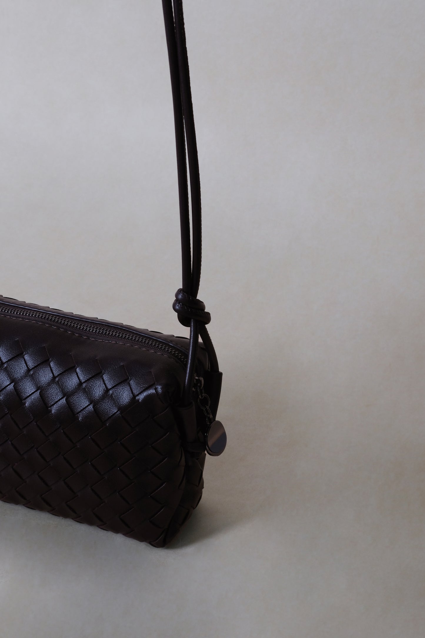 Artisan Elegance Box Bag - Black Currant