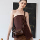 The Bijou Barrel bag - Chestnut