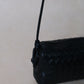 Artisan Elegance Box Bag - Shinny Black