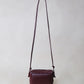 Artisan Elegance Box Bag - Shinny Wine Red