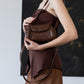 The Bijou Barrel bag - Chestnut