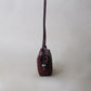 Artisan Elegance Box Bag - Shinny Wine Red