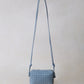 Artisan Elegance Box Bag - Dusty Blue